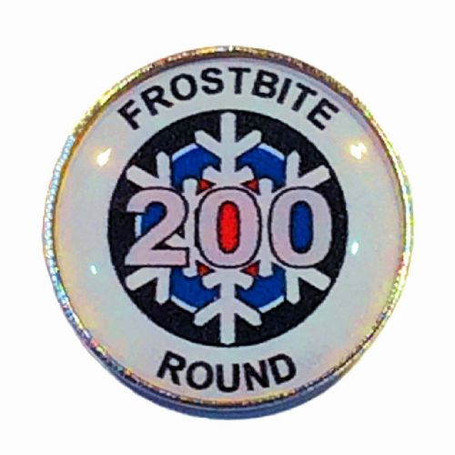 Frostbite Round standard badge